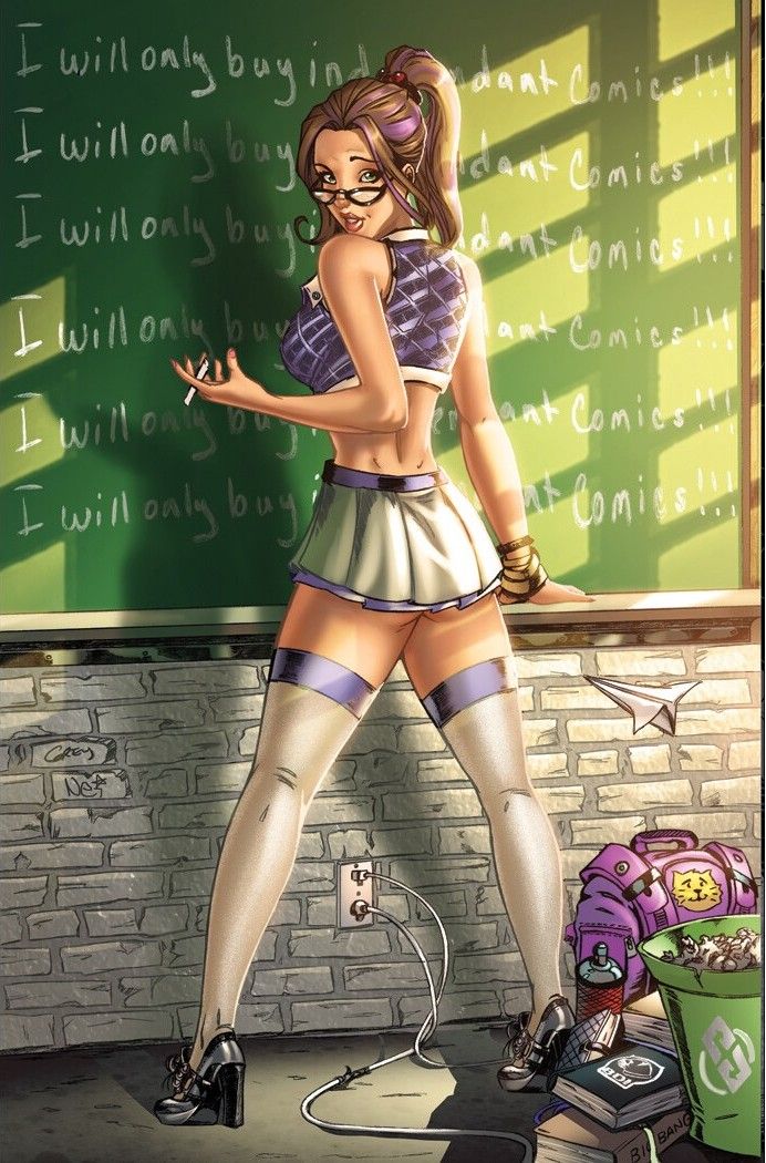 Critter #10 - Naughty Schoolgirl Wizard World Comic Con Exclusive