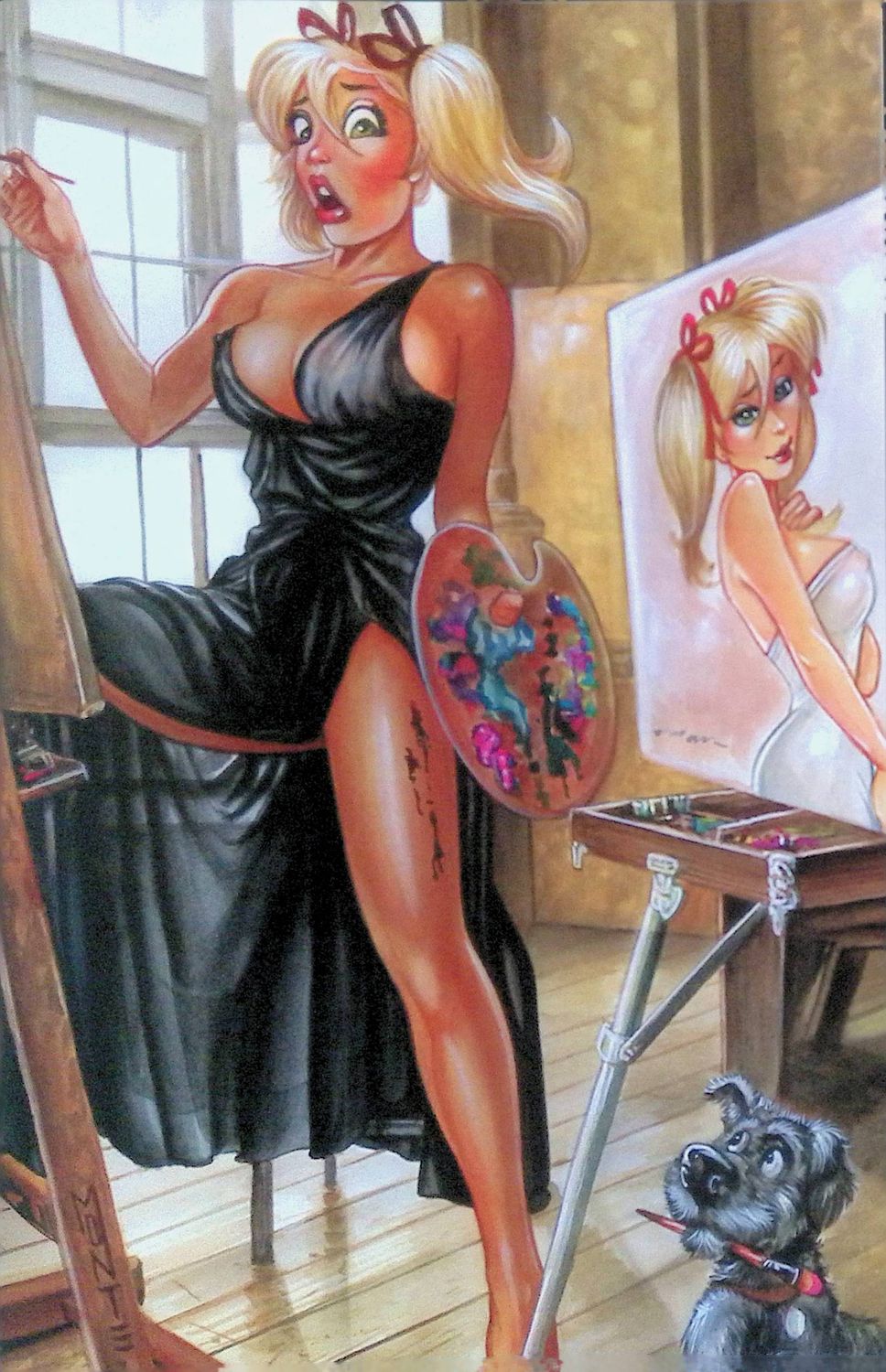 Mandy: A Tribute to Dean Yeagle Pin-Ups - Monte Moore Variant