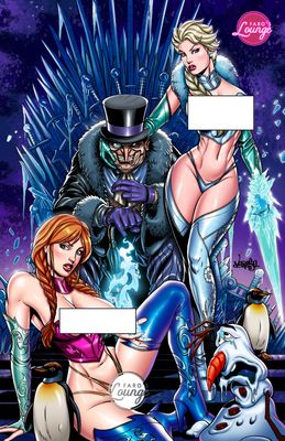 Happy Harley Days Sketch Book #1 - King Penguin - Naughty Disney's Game of Thrones
