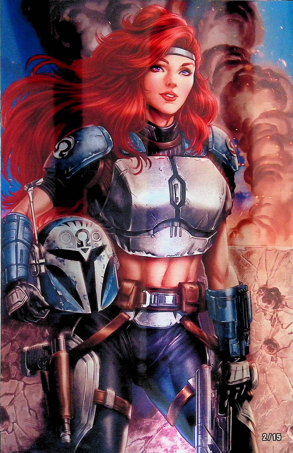 Patriotika: Cosplay Collection - Bo-Katan Kickstarter Virgin Metal Variant