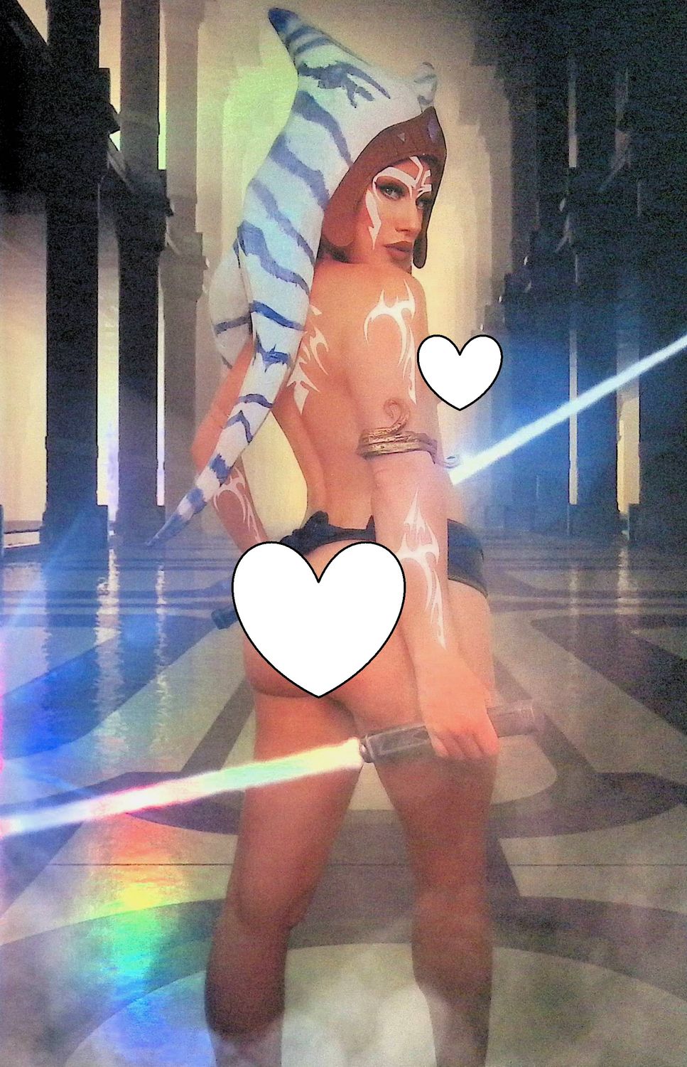 Power Hour #2 - Rachel Hollon - May the 4th Cosplay Booty Virgin Naughty Foil Exclusive