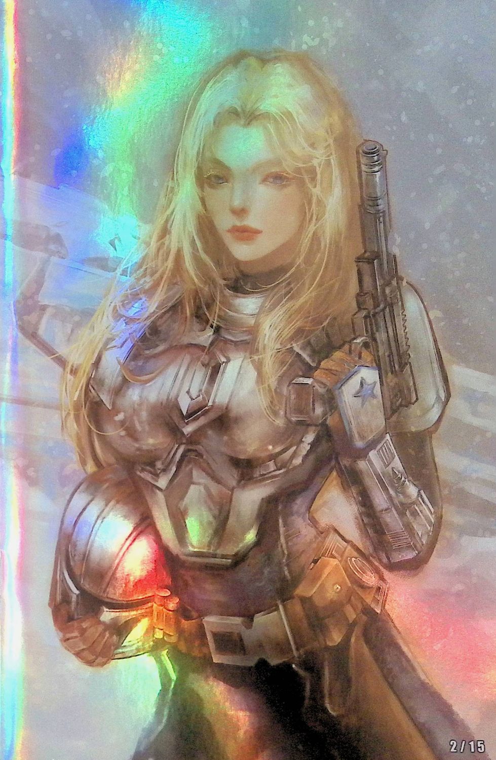 Patriotika Gods &amp; Shadows - Mandalorian Virgin Foil Variant