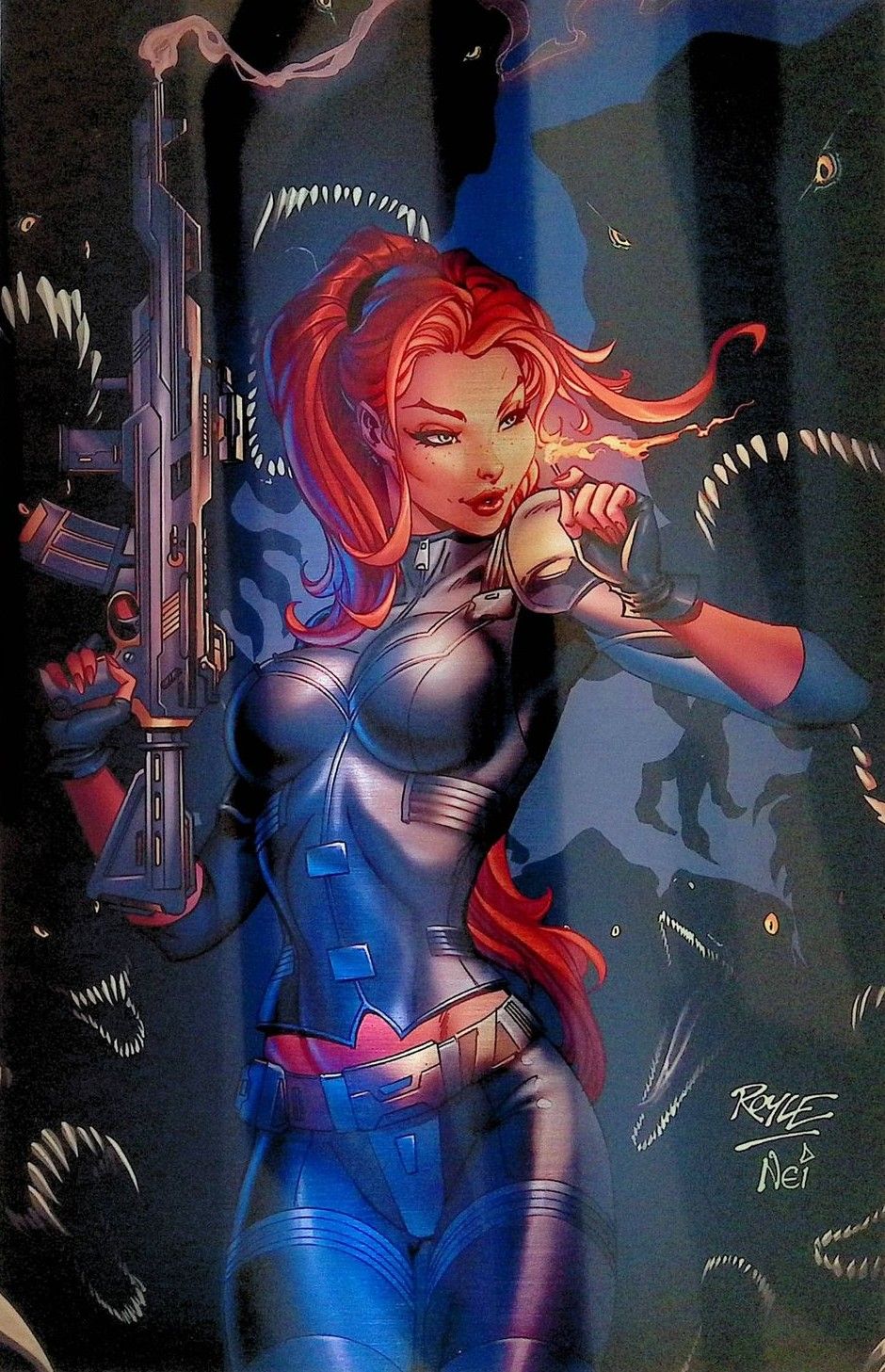 Cretaceous: Biohazard #2 - Kickstarter Virgin Metal Exclusive