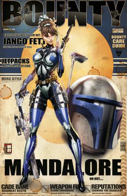 Daughters of Edan #1 - May the 4th - Jango Fett Retro Magazine Exclusive
