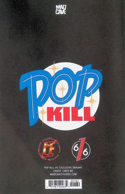 Pop Kill #1 - Shaken Virgin Variant