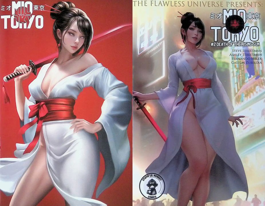 Mio Tokyo #2 - Death of The Rising Sun Kickstarter Variants