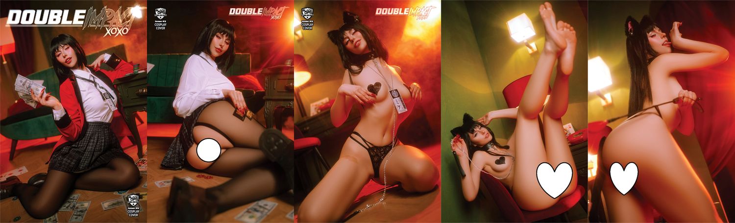 Double Impact #2 - Gambler Cosplay Exclusives