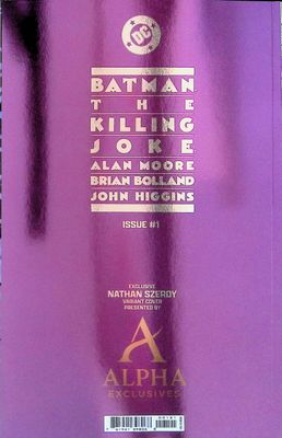 Batman: The Killing Joke #1 - Batgirl Virgin Foil Variant
