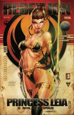 Daughters of Edan #1 - May the 4th - Retro Galactic Princess Rebellion Chained Exclusive
