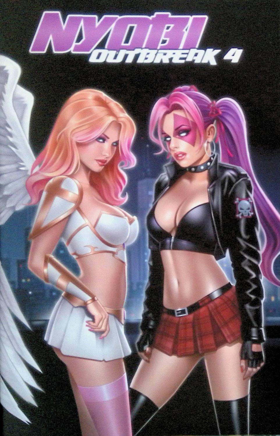 Nyobi Outbreak #4 - Kickstarter Variant + Stretch Goals