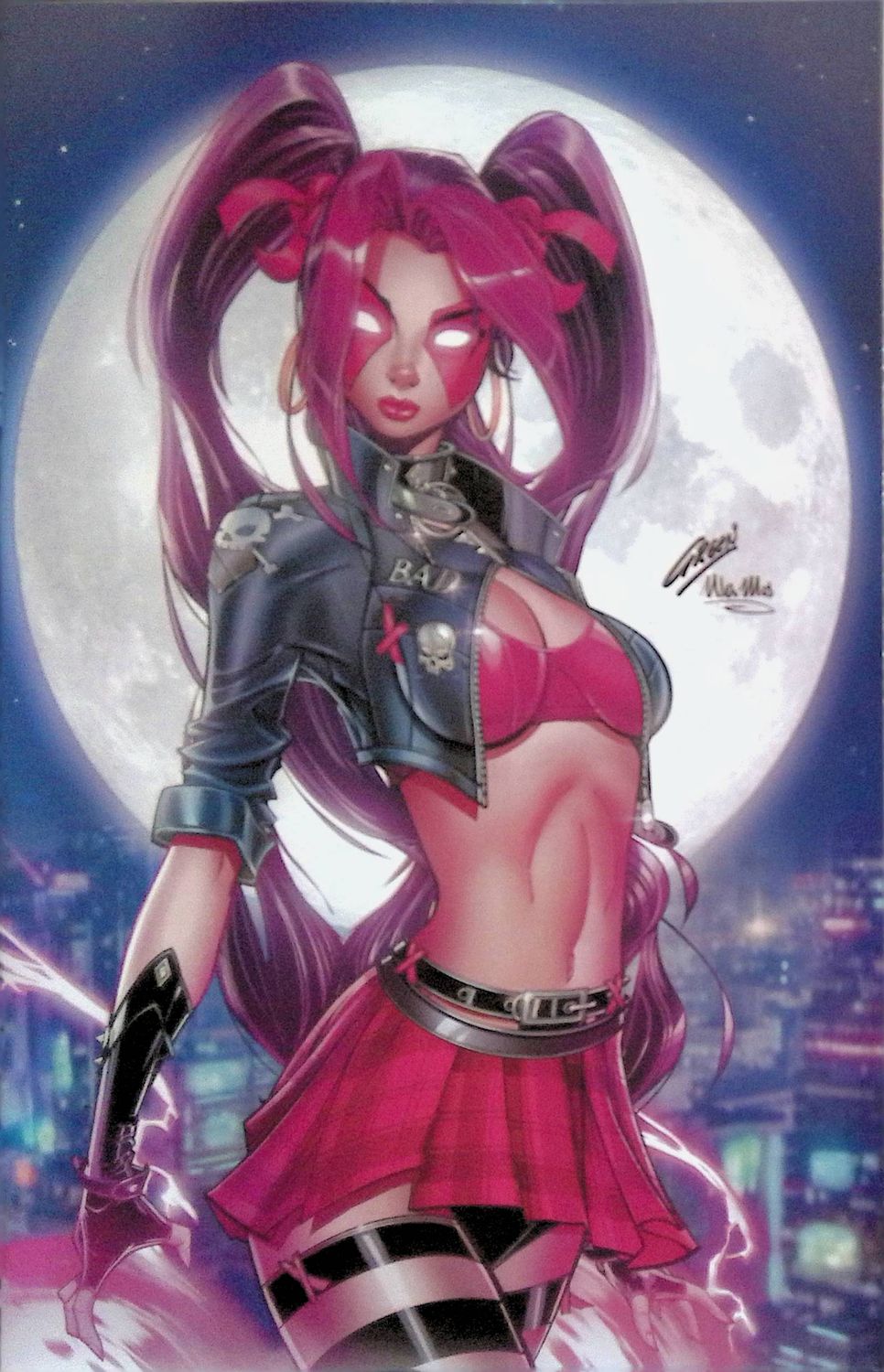 Nyobi Outbreak #1 - Virgin Foil Exclusive