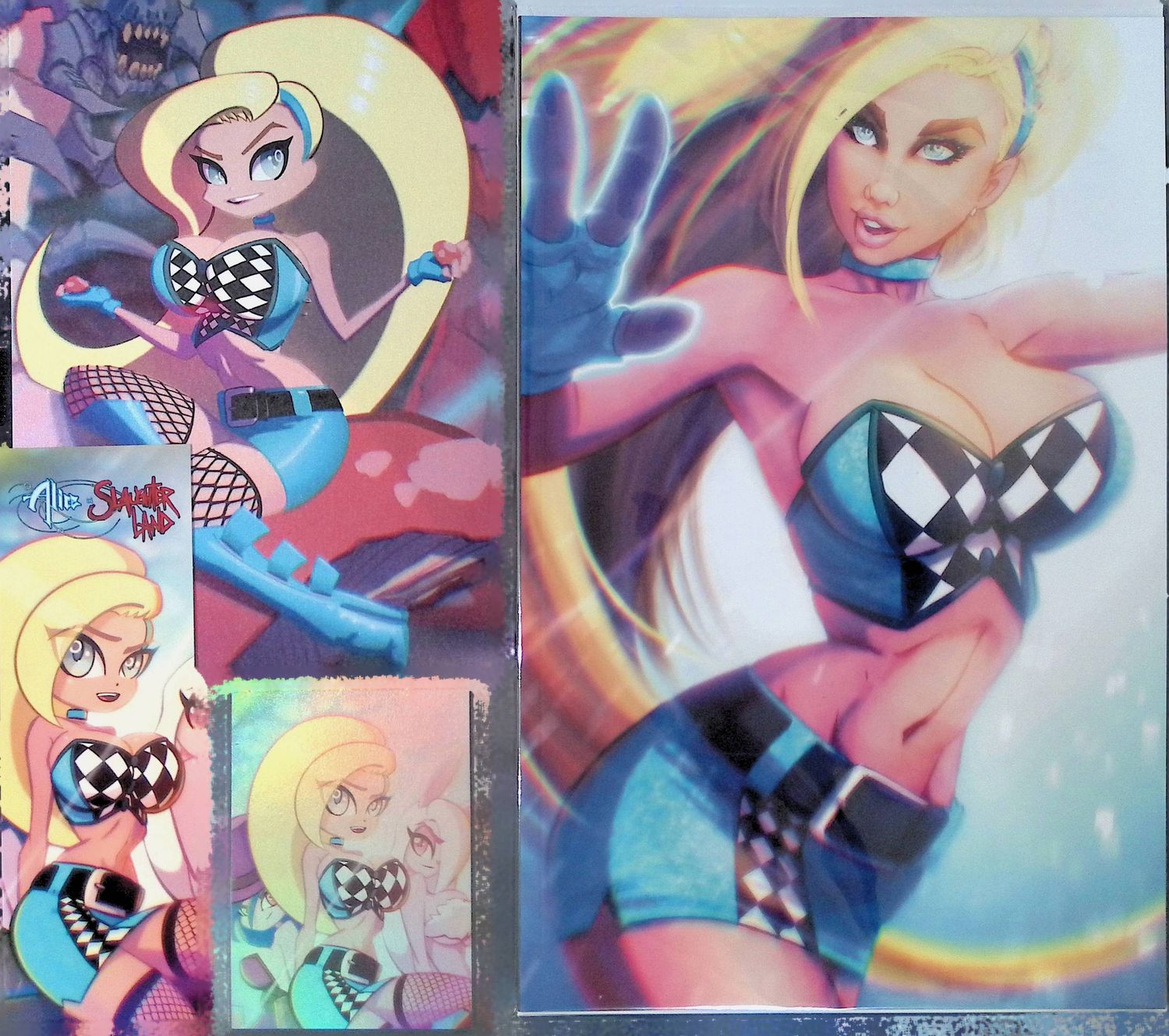 Steve Messenger's Alice in Slaughterland - Premier Alice Virgin Cover + Kickstarter Stretch goals