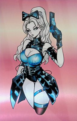Alice in Cyberland #1 - Supreme Deity Chase Virgin Peach Metal Exclusive