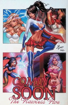 The Flawless Five #3 - Red Temptress Virgin Exclusive