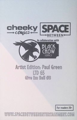 Give Em Hell #3 - Black &amp; White Artist Virgin Exclusive