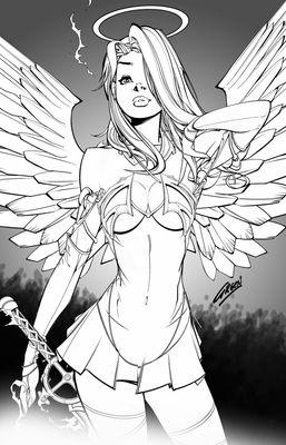Give Em Hell #3 - Black &amp; White Artist Virgin Exclusive