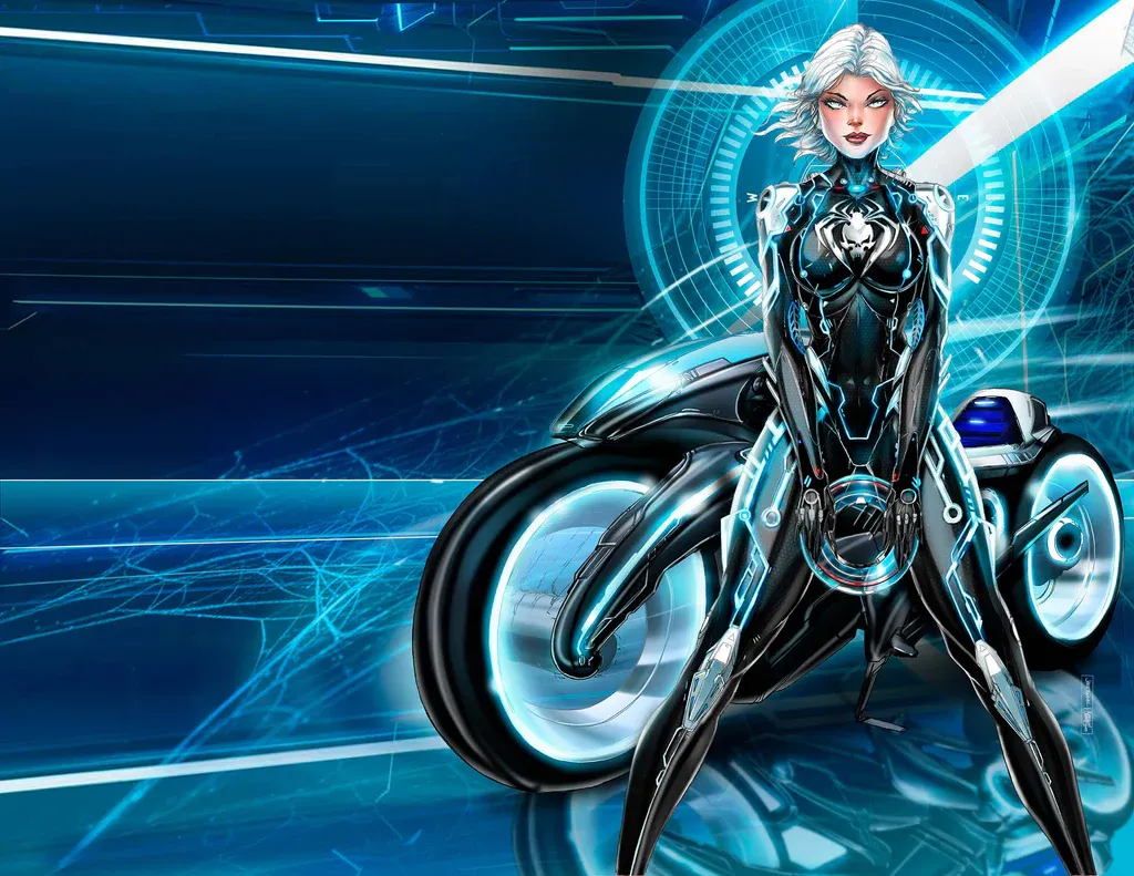 White Widow #8 - NYCC Tron Virgin Wraparound