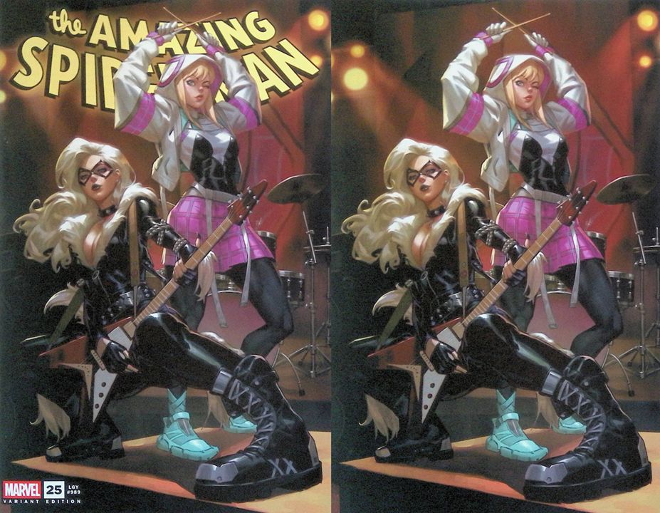 Amazing Spider-Man #25 - Rock Out Variants