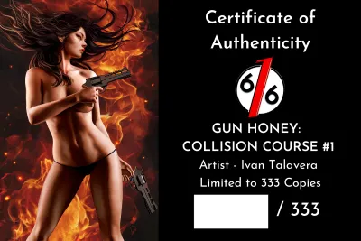 Gun Honey: Collision Course #1 - Ivan Talavera Virgin Variant