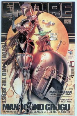 Daughters of Eden #1 - Mandalorian &amp; Grogu 'Empire Magazine' Retro Exclusive (Dinged)