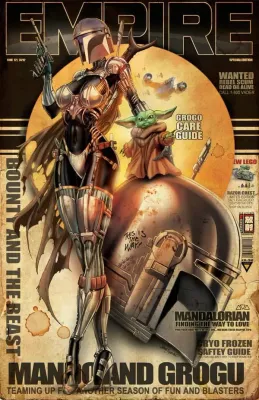 Daughters of Eden #1 - Mandalorian &amp; Grogu 'Empire Magazine' Retro Exclusive