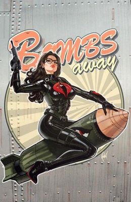 G.I. Joe: Real American Hero #316 - Bombs Away Virgin Spot Foil Exclusive