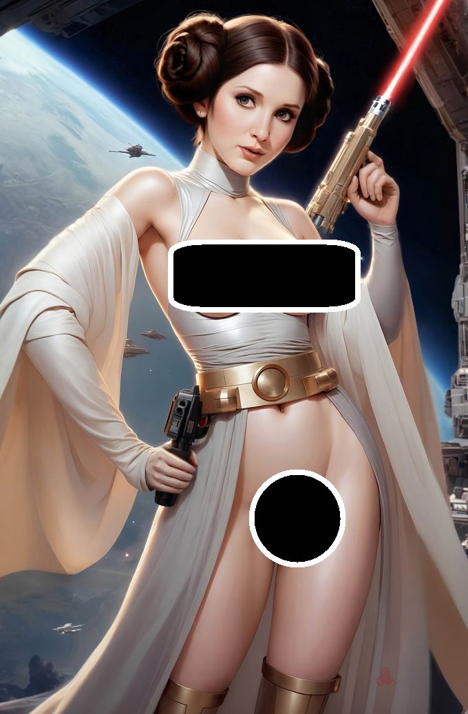 Michele Hartsoe's Syn Machina #6 - Bad Ass Princess Virgin Exclusive
