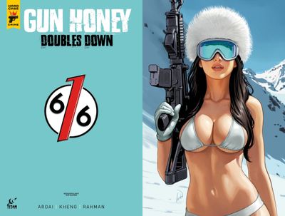 Gun Honey: Doubles Down #1 - Sexy Snow Agent with Goggles Virgin Exclusive