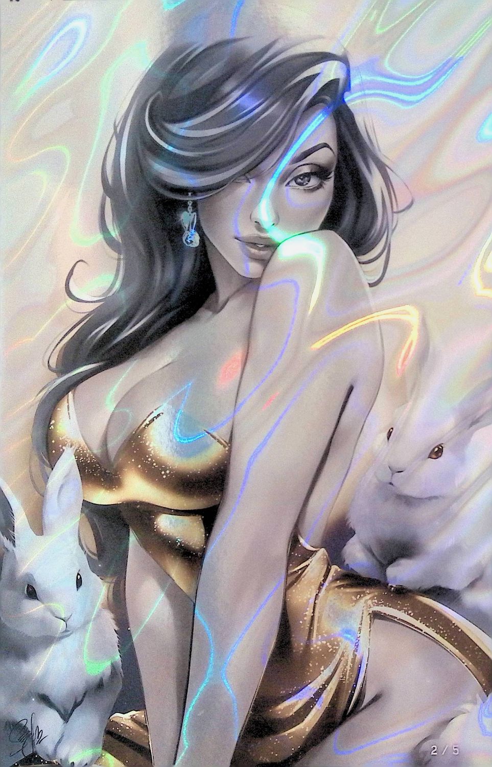 Waifu Chronicles #1 - Jessica Rabbit Virgin Gold Foil Exclusive