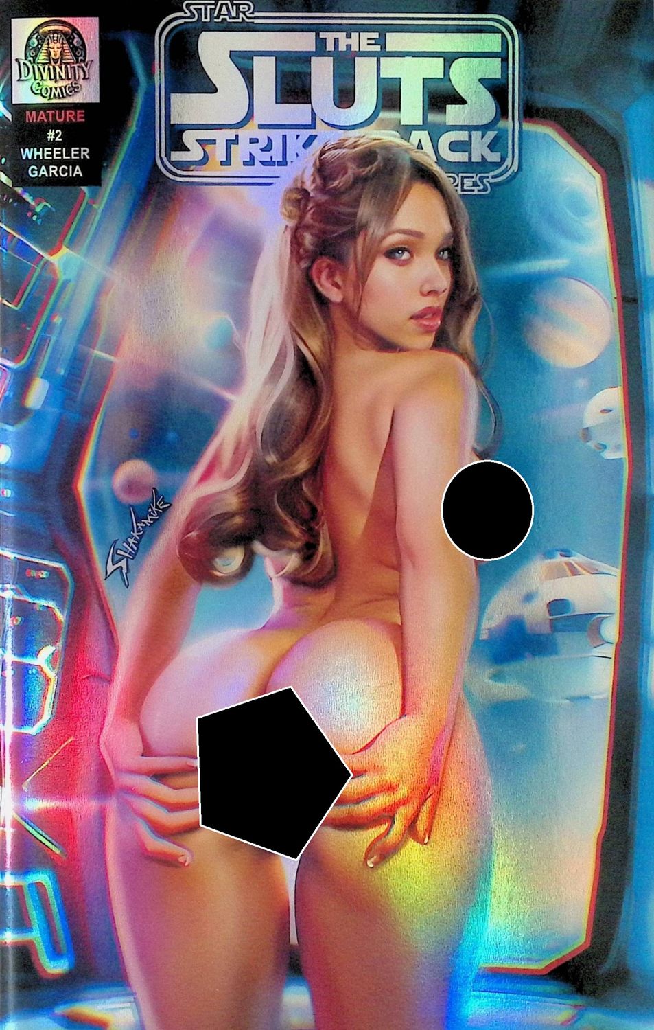 Star Whores Episode V: The Sluts Strike Back - Naughty Cheeks Foil Exclusive