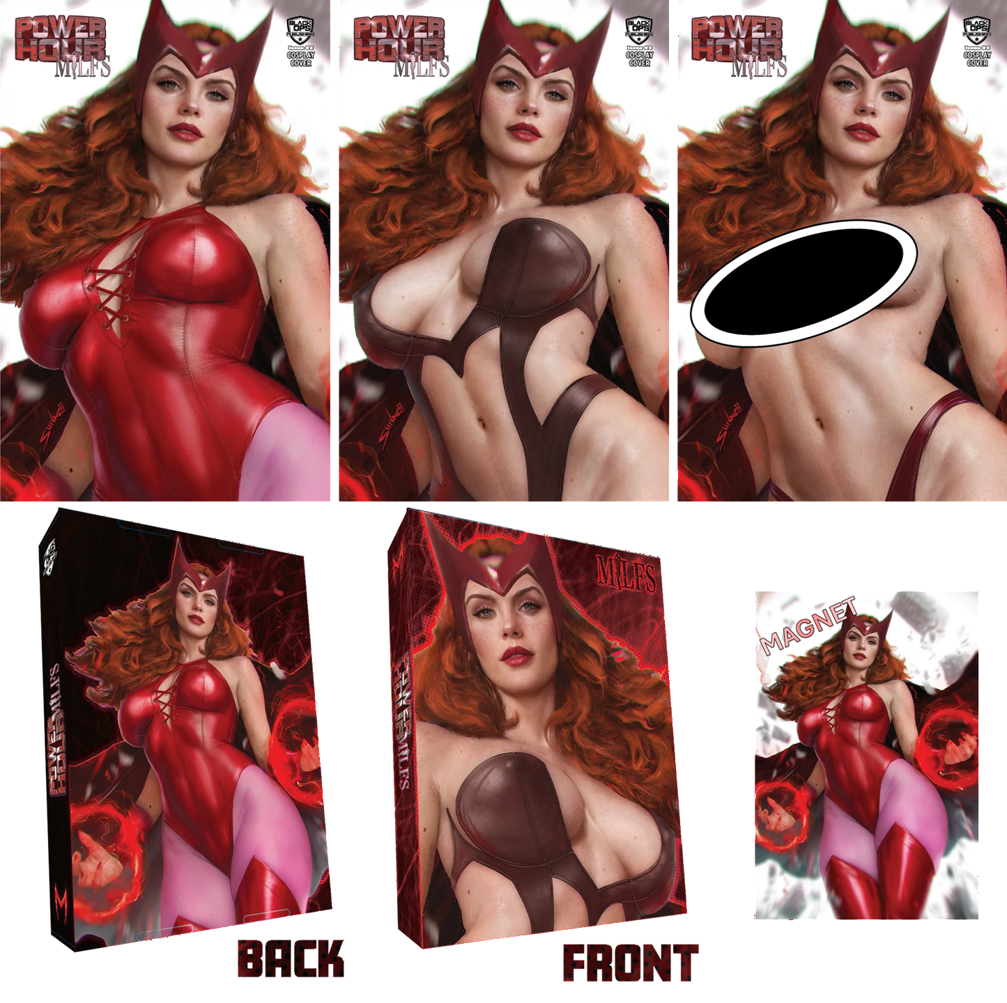 Power Hour #3 - MILF Series 'Red' Up-Close Box Set