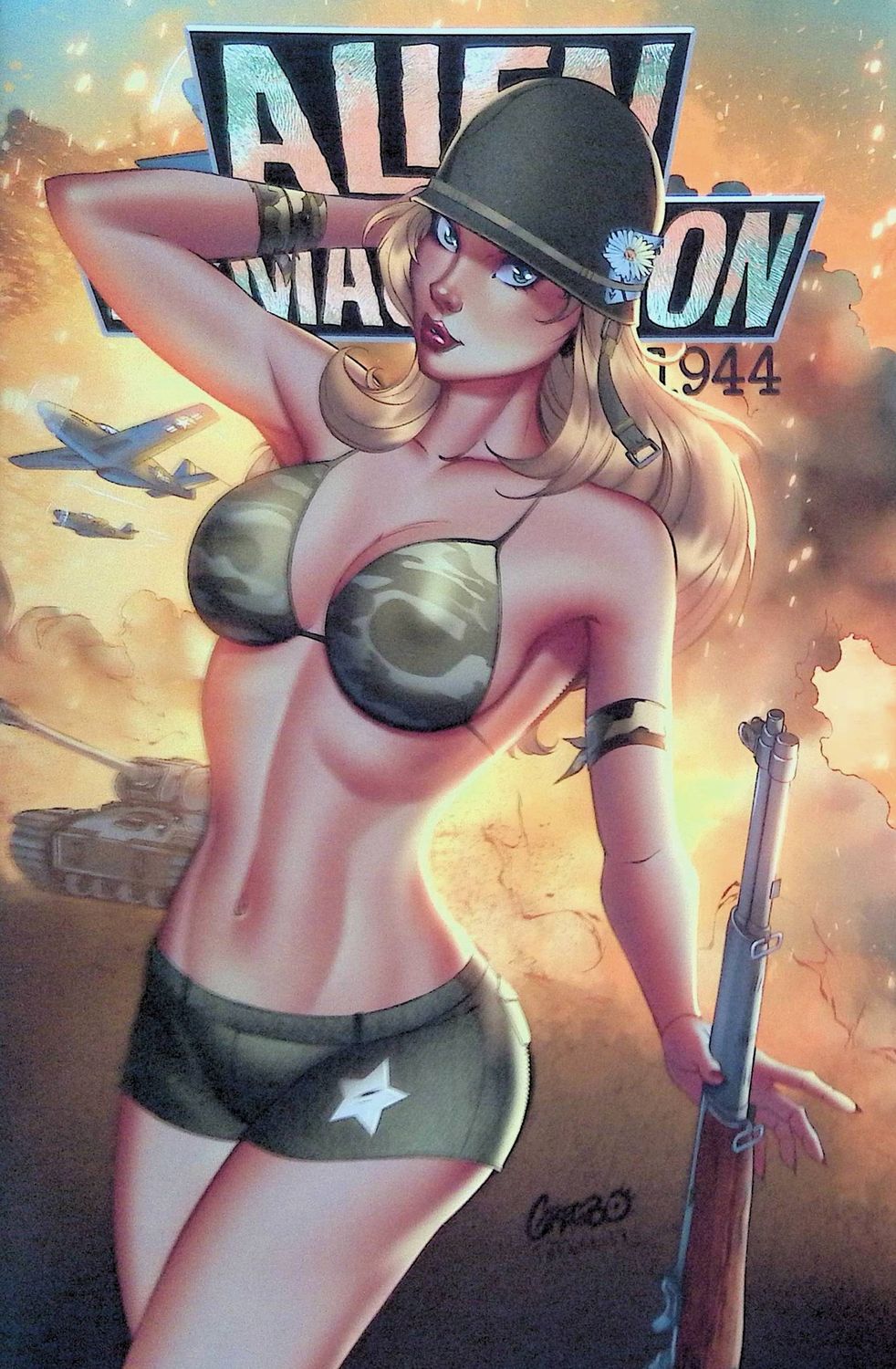 Alien Armageddon: 1944 - Sexy Soldier Exclusive