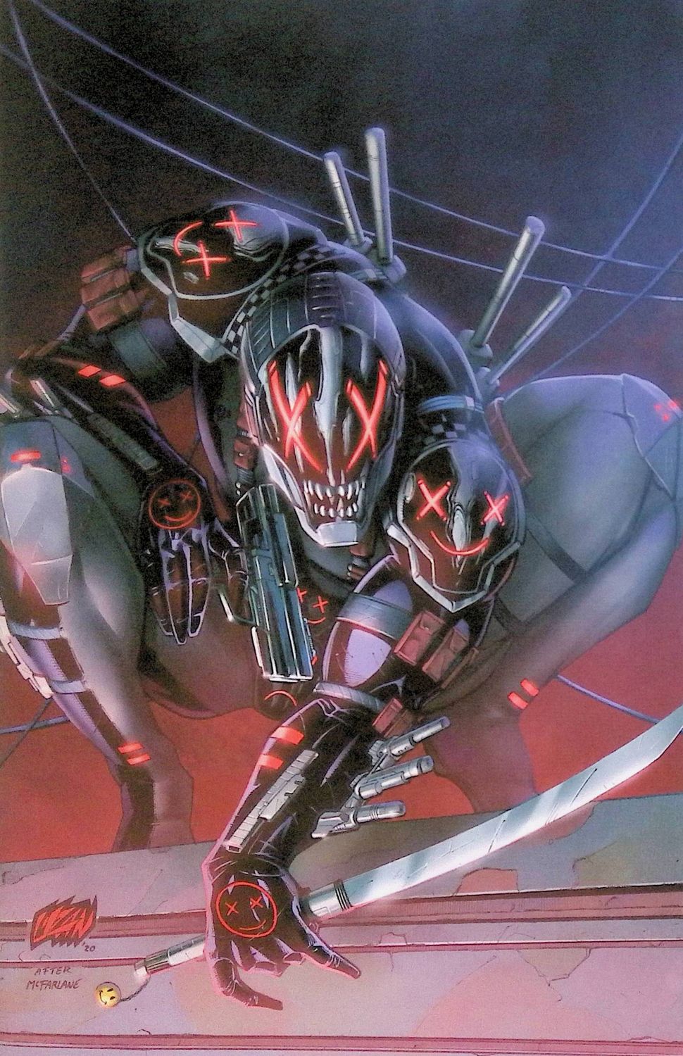 Deathrage #1 - Virgin 'After McFarlane" Kickstarter Variant