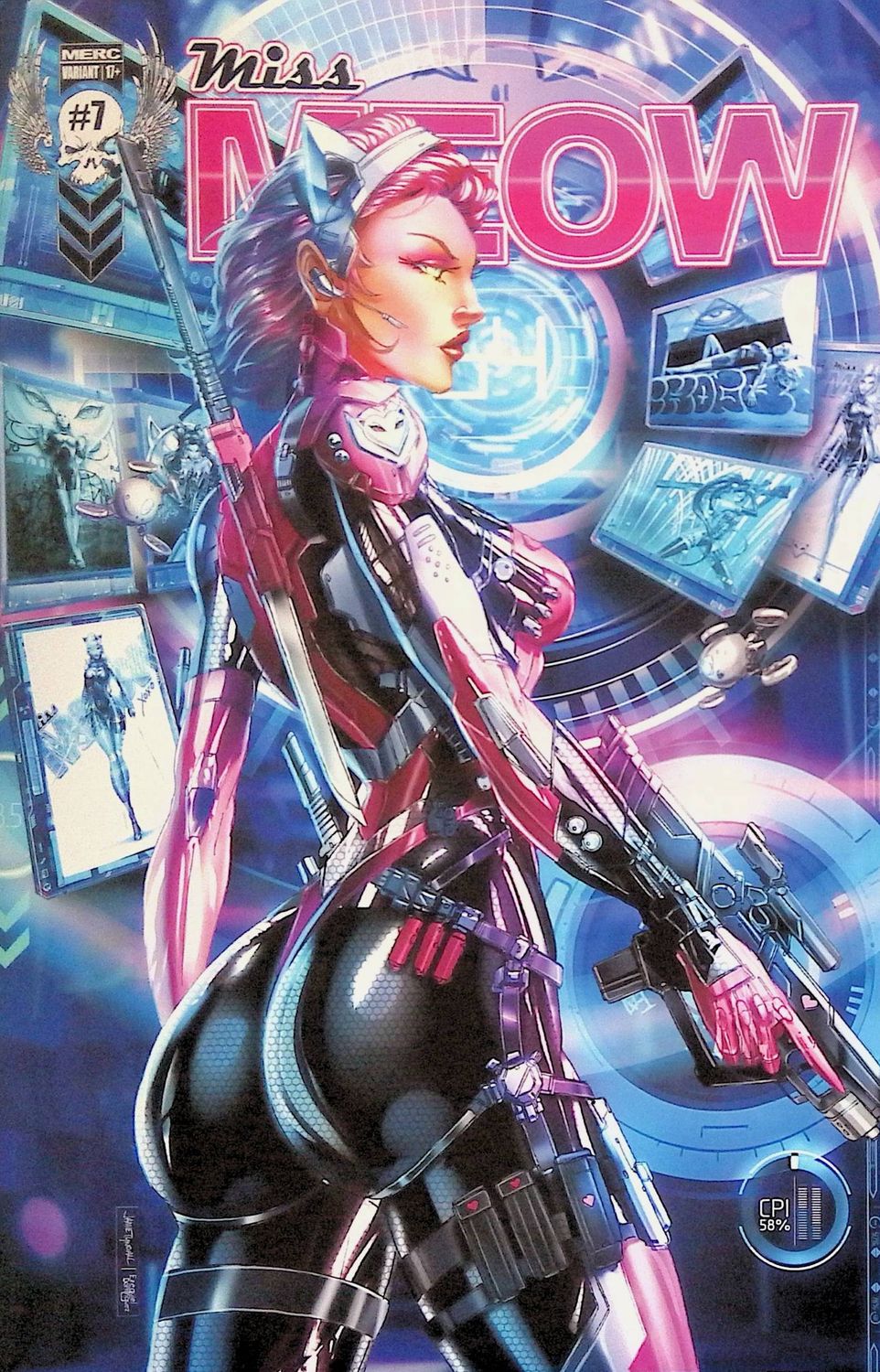 Miss Meow #7 - Cyber Variant
