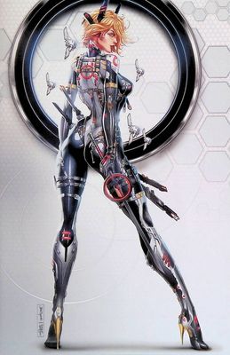 Daughters of Eden #1 Cyber Ninja Virgin Variant
