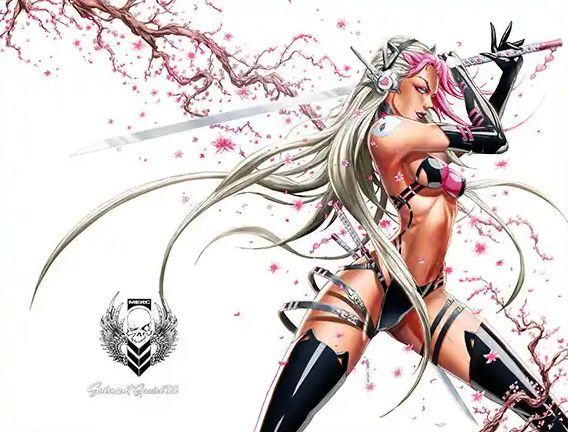 Merc Summer Swimsuit Special - Cherry Wraparound