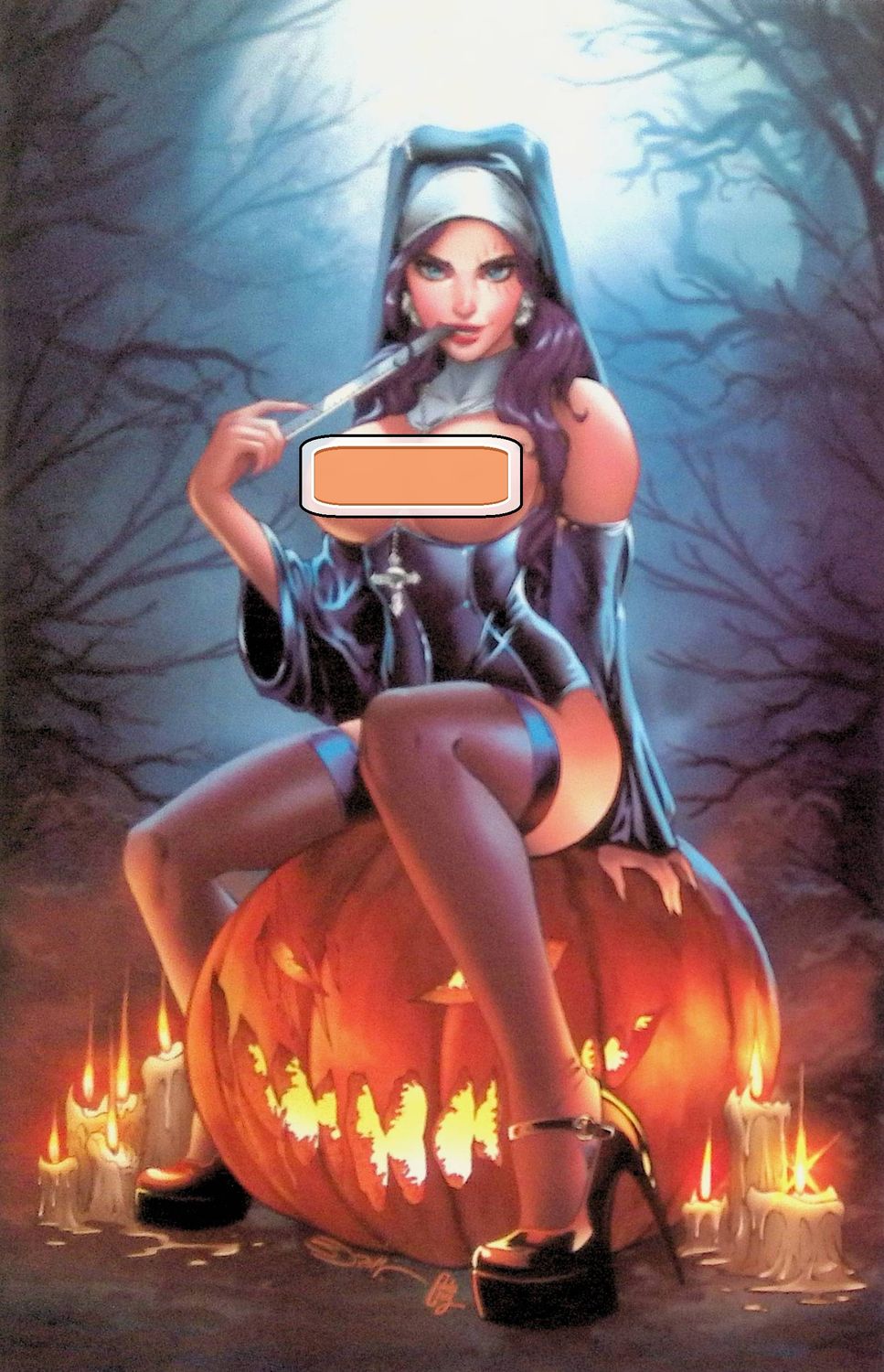 Miss Meow Halloween Special - Naughty Virgin Exclusive