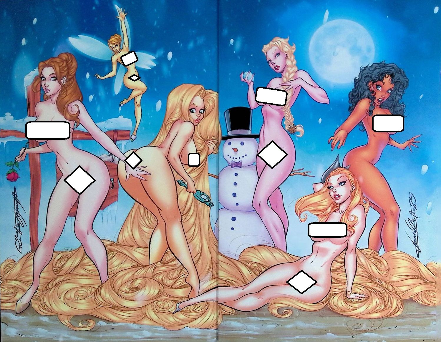 Beach Girl #1 - Connecting Virgin Naughty Cover Set