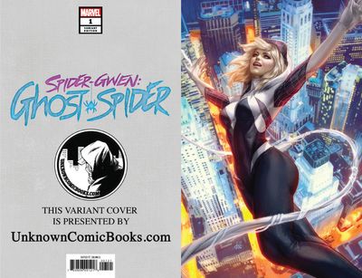 Spider-Gwen Ghost Spider #1 - Unknown Comics Virgin Variant