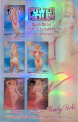 Power Hour #2 - Rachel "Rachie" Hollon - Barbie Beach Cosplay Foil Exclusive