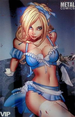 Grimm Fairy Tales #86 - Green - Slashing Cindy - Kickstarter Metal Exclusive