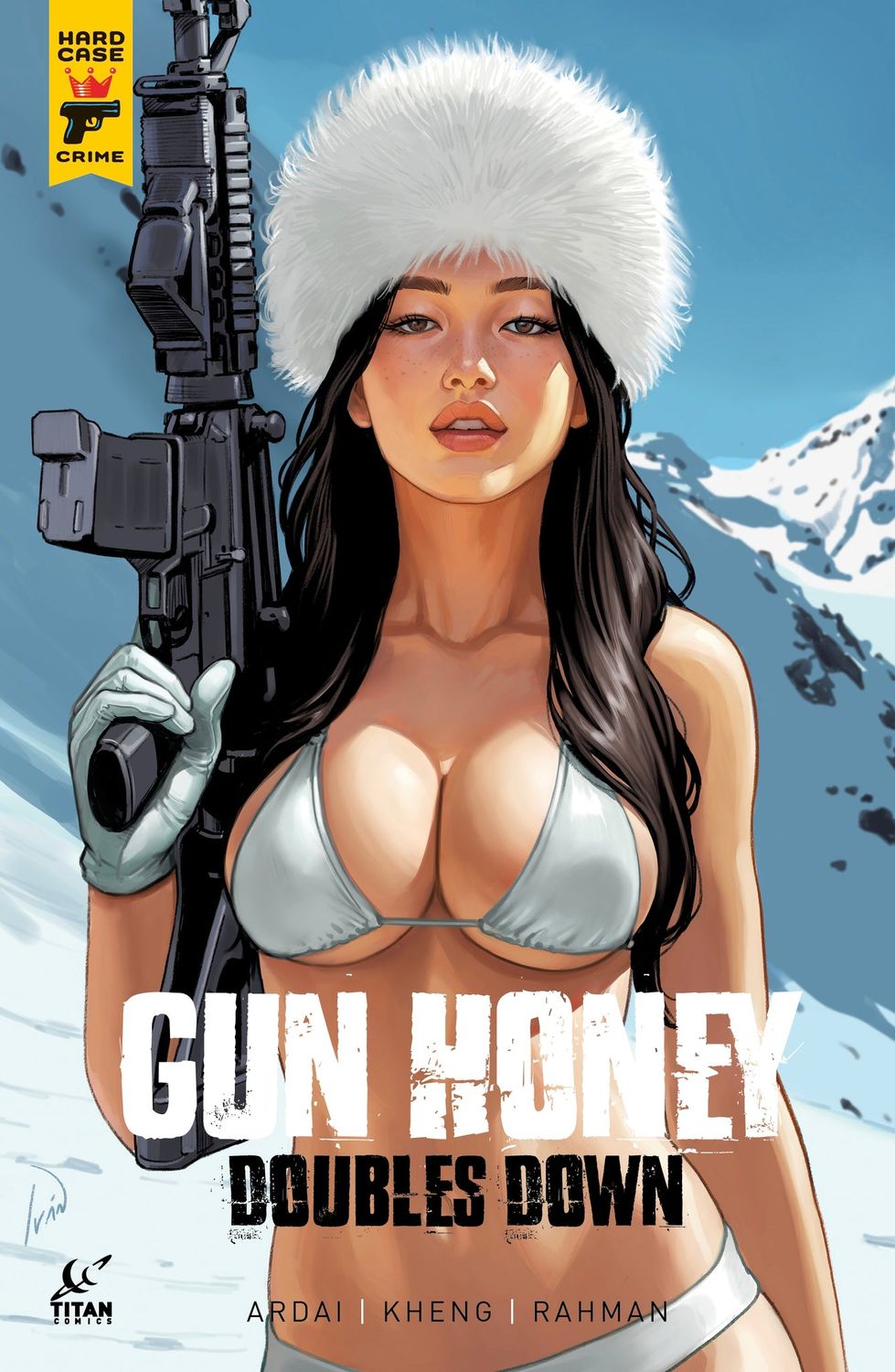 Gun Honey: Doubles Down #1 - Sexy Snow Agent Trade Exclusive