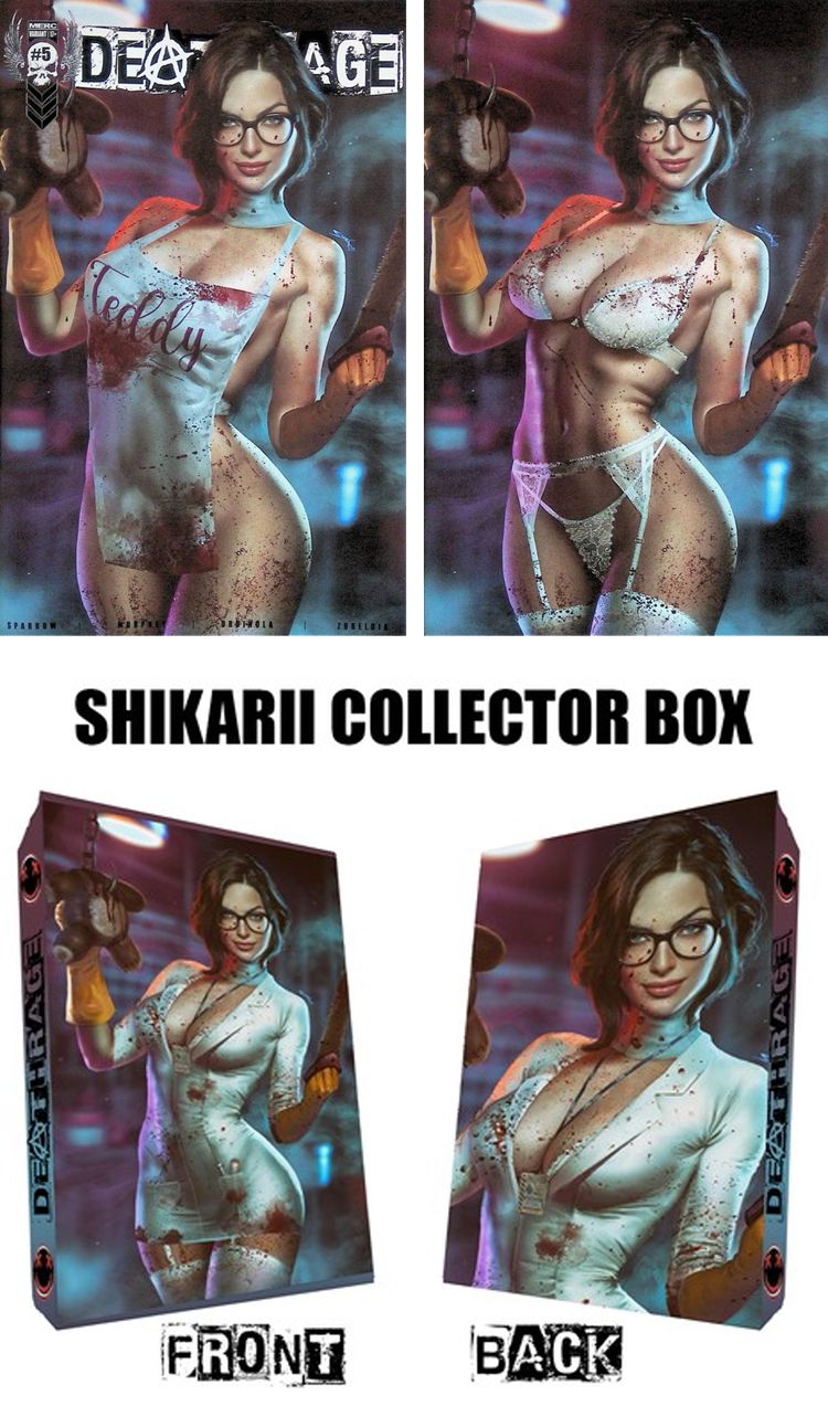 Deathrage #5 - Shikarii - Kickstarter Bloody Collectors Launch Box Exclusives