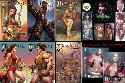 Born of Blood #1-6 Box Set + Kickstarter Stretch Goals