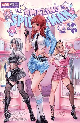 Amazing Spider-Man #25 - J. Scott Campbell's Prep-Pop Exclusive