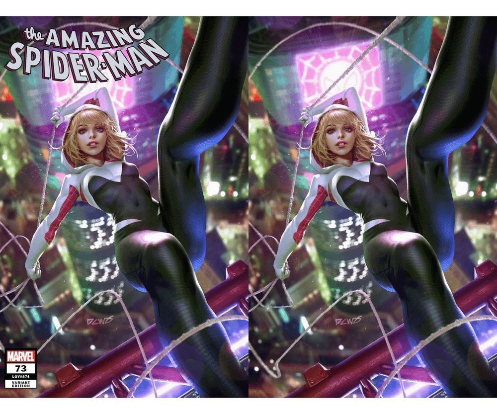 Amazing Spider-Man #73 - Derrick Chew Spider-Gwen Variants