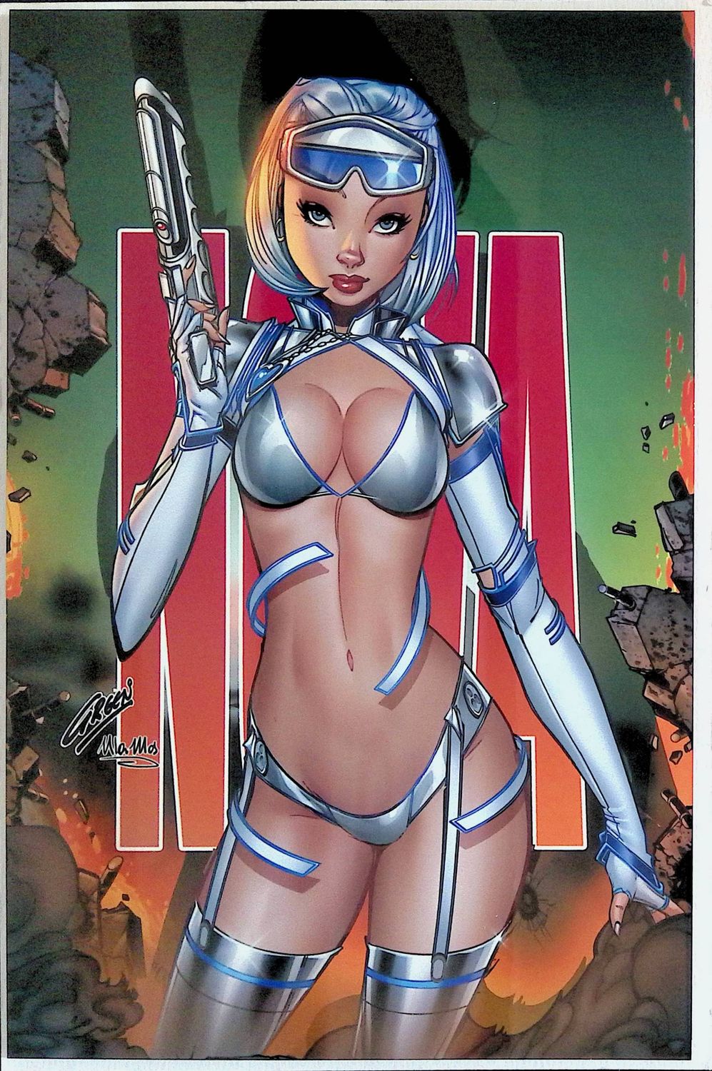 Moonjiggle #1 - Kickstarter Virgin Metal Exclusive
