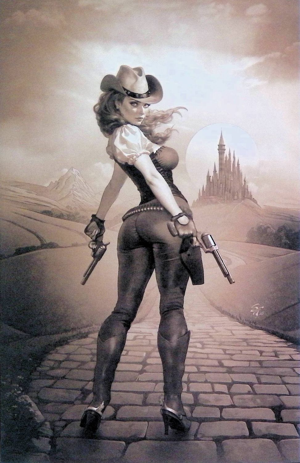 Legend of Oz: The Wicked West #26 - Kickstarter Virgin Variant