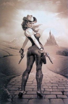Legend of Oz: The Wicked West #26 - Kickstarter Virgin Variant