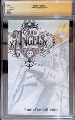 Guns &amp; Angels #2 - Virgin Assassin Variant - Signature Series CGC 9.6
